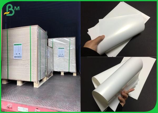 Cheap Matte 130um 150um Single-sided Inkjet Synthetic Paper For Advertisement Printing for sale