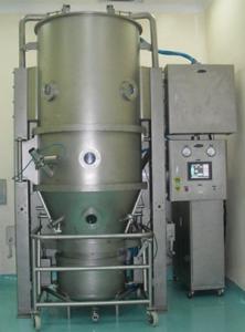 China High Mixing Fluid Bed Processor Fluidized Bed Granulator Anti Explosion on sale