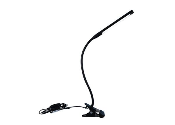 Cheap LED Reading USB LED Table Lamp Clip Clamp On Desk Flexible Mental Goose Neck for sale