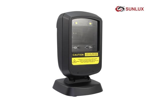 Cheap Omnidirectional Ticket Barcode Scanner 2D Imager Black Shell Multiple Interfaces for sale
