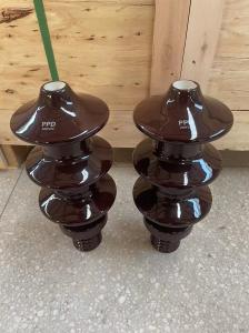 China IEC Standard Porcelain Transformer Bushing Brown Color on sale