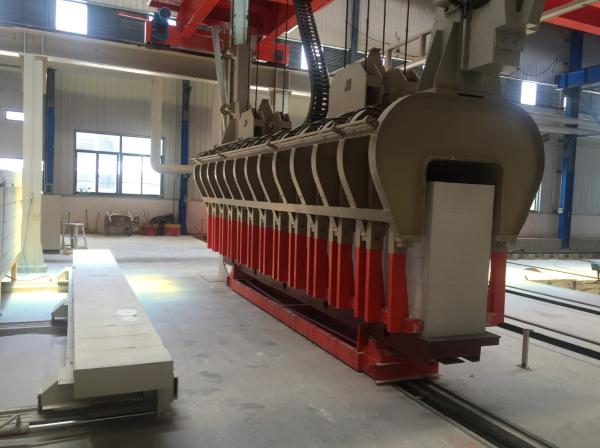 Cheap Customized Voltage Aac Production Line , Block Bricks Making Machine 150000m3 / Year for sale