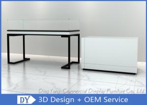 China Matte White Handbag Display Fixtures Pre - Assembly Structure Superb Craftsmanship on sale