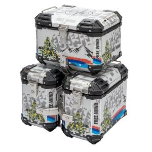 DAYANG 2021 Motorcycle Tail Box 36L Volume and Durable Double Side Case in 26*45*38