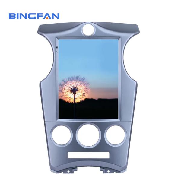 Cheap Music usb audio lcd car android dvd player Tesla Portrait car radio support aux dab swc dvr for Kia Carens Manual AC for sale