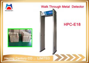 China Original Factory 18 zones gold detector walk through metal detector gate on sale
