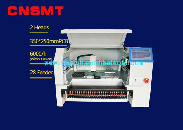 Cheap 2 Heads Small Table Top Pick And Place Machine Smd Chip Shooter Cnsmt-T528P for sale