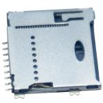 Push Push TF Card Reader Socket Adapter Sd Memory Card Connector H1.4 9pin