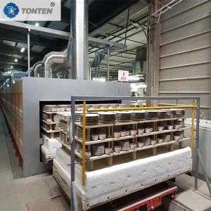China Roller Furnace Ceramic Tunnel Kiln Push Plate Tunnel Kiln High Temperature on sale