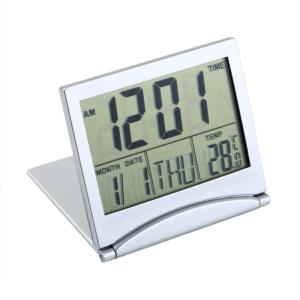 China High Quality Simple Desk Digital LCD Thermometer Calendar Desktop Alarm Clock Electronic  Display Date Time Temperature on sale