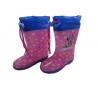 Waterproof Unisex Pink 24-29 Anti Slip Stylish PVC Rain Boots TIANO for sale