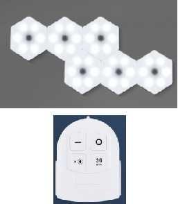 Cheap 6x2x8.3cm Cabinet Sensor Light Infrared Remote Controller DIY LED Touch Sensitive Night Light With Remote SMD2835 40lm for sale