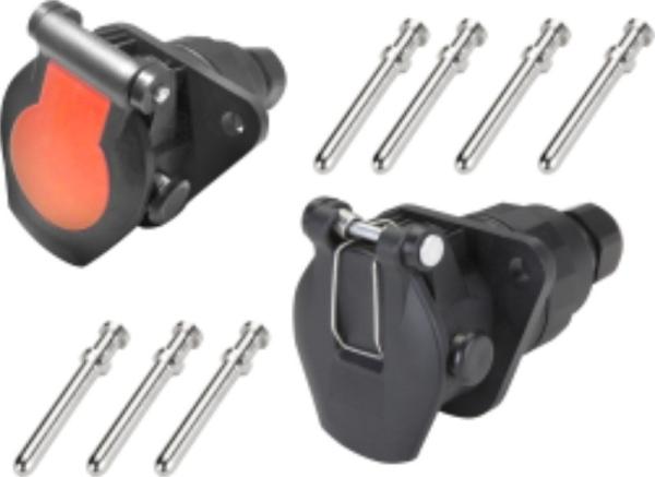 Cheap Professional Trailer Wiring Plugs And Sockets Iso7638 Certification for sale