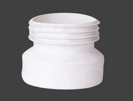 China 140mm Leaking Toilet WC Waste Connector Pan Pipe Connector 4 Inch Plastic on sale