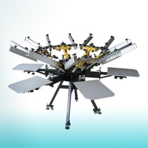 China 6 station screen printing machine on sale