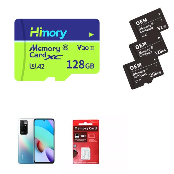 Cheap Custom Mobile Phone Memory Card 128gb 256gb Memory Card 15*11*1mm for sale