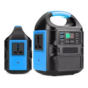 Small Size 100W Mobile Power Station With Solar Panel USB/DC Output