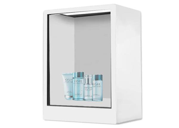 Cheap 75 Inch Transparent LCD Display Case Touch Screen 3D Holographic Display Box for sale