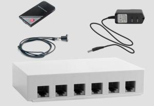 China 6-port anti-theft alarm host for mobile phone, tablet pc, ipad,camera, watch on sale