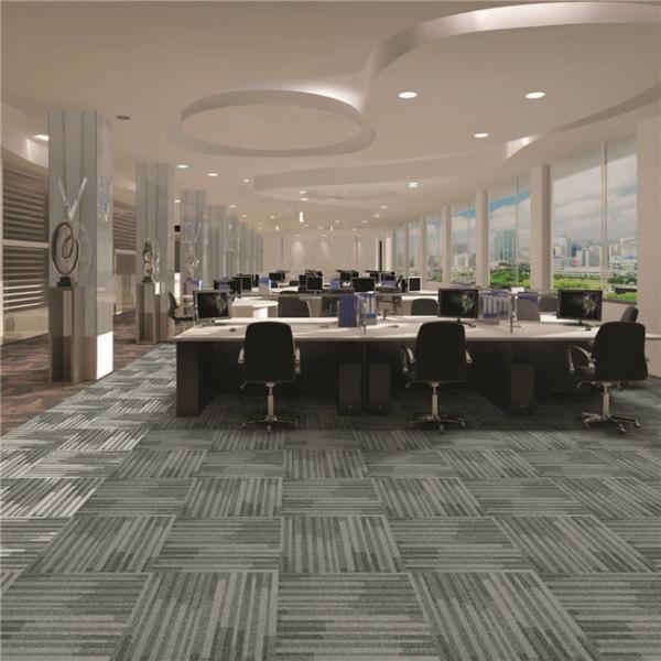 Polypropylene Yarn Type Hotel Carpet Tiles / Commercial Hospitality Carpet