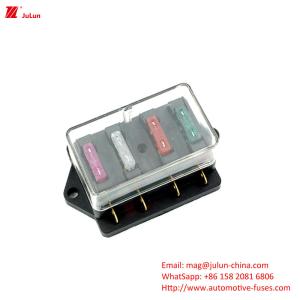 The Copper Contact Bolts On The Nylon Shell Fuse Box Pass The EU UL Certification LED Light Multi-Way Fuse Box SBH-6PD S