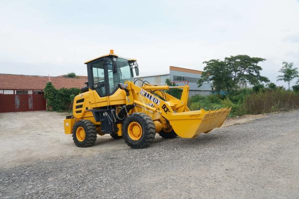 Cheap Cement Factories 1.0m3 2 Ton Wheel Loader Running Hour Meter Option Front End Loaders for sale