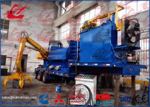 China Mobile Hydraulic Metal Compactor Machine Remote Control Diesel Engine with Truck Trailer on sale