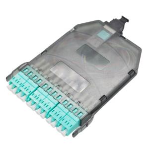 Single-Mode and Multimode LC/UPC LC APC Duplex Connectors Fiber MPO Cassette for FTTH