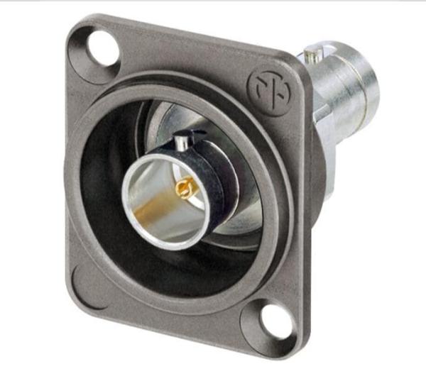 Cheap Grounded UHD BNC Chassis Connector NBB75DFGX BNC Socket Customized for sale