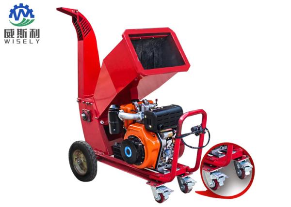 Cheap Large Tow Behind Wood Chipper Shredder , Commercial Tree Chipper Machine for sale