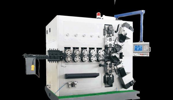 Cheap 12mm CNC Coiling Spring Machine , 5 Axis Spring Making Machine for sale