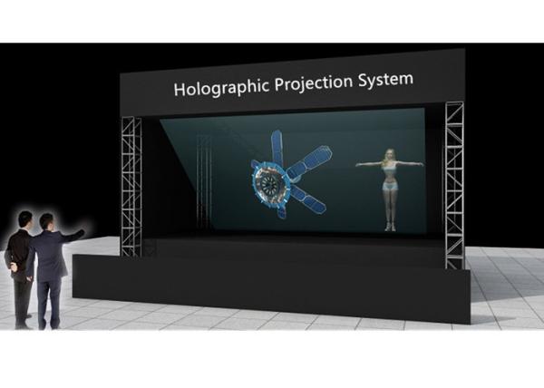 Cheap Reflection Foil 3D Holographic Projection System , projecting holograms with ROHS for sale
