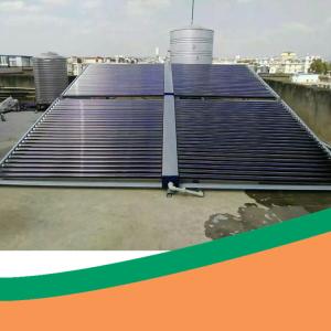 China 5000L Inground Pool Solar Panels Vacuum Tube Solar Collector on sale