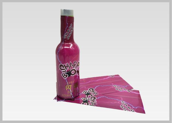 Cheap Tamper Evident Water Bottle Custom Labels , Printed Heat Shrink Sleeves For Bottles for sale
