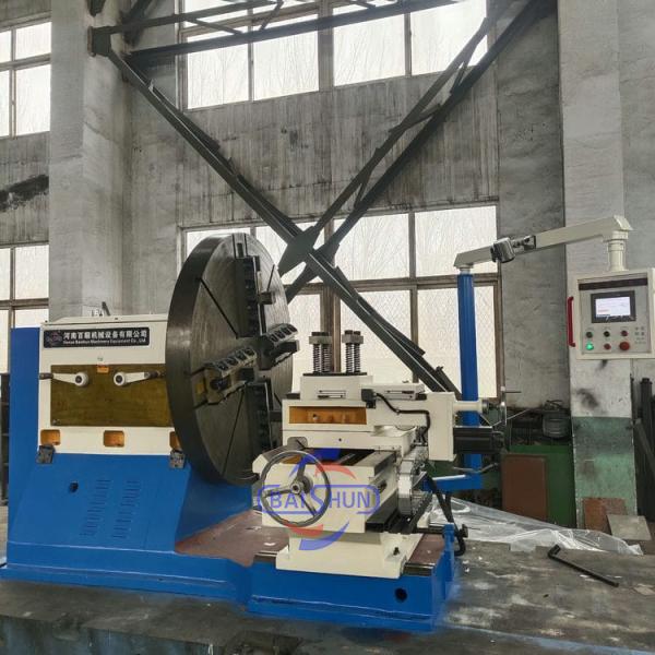 Cheap Horizontal Large Size Lathe Machine Tool For Turning Flange for sale