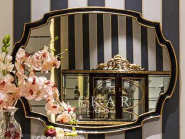Cheap modem design mirror dressers wooden mirror handcraft mirror TX-023B for sale