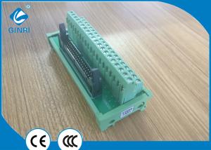 China Input Output 40 Pole  IDC Interface Module Breakout Board Male DC24V on sale