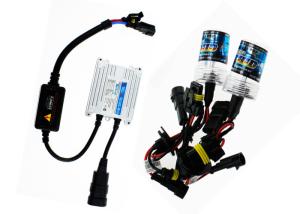 China COB DRL Bi Motorcycle Headlight Xenon Hid Kit Plug And Play Waterproof on sale