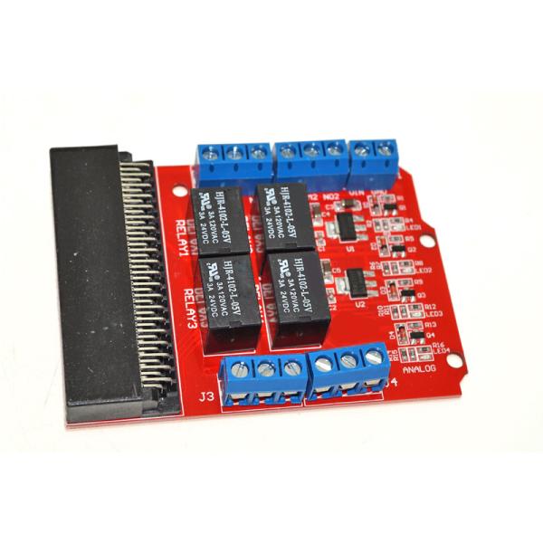 Cheap 5V 4 Channel Relay Board High Level Trigger Extention Board For Micro Bit for sale