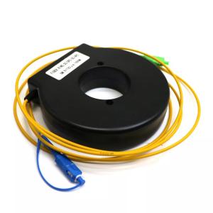 China SC UPC APC 1000M 3.0mm Fiber Optic OTDR Launch Cable Box Mini Round Ring Model on sale