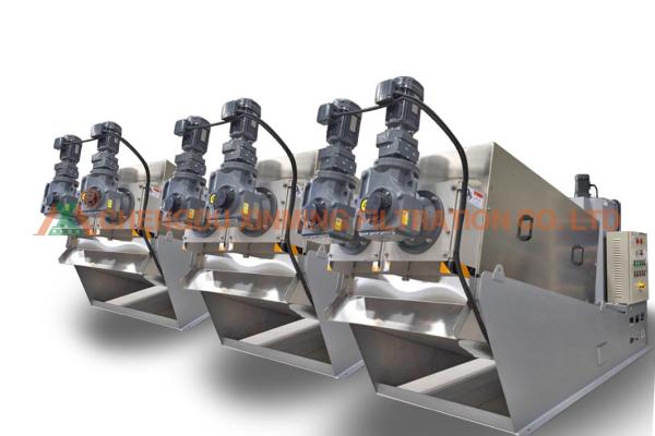 Cheap Automatic Screw Press Sludge Separator Dewatering Device Filter Machine for sale