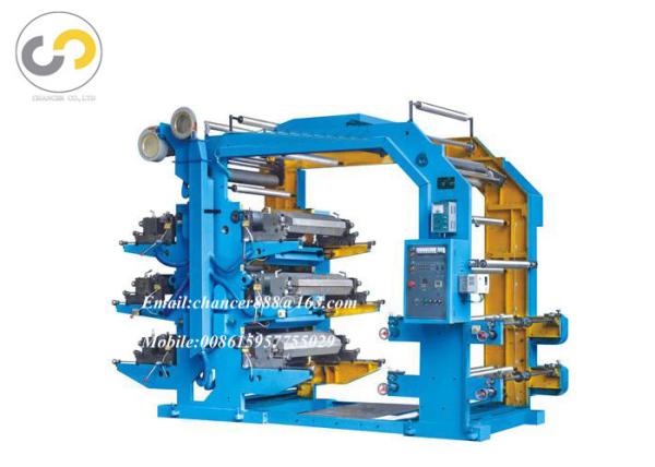 Cheap 6 colors paper bag flexo printing machine, plastic bag flexo printing machine price for sale