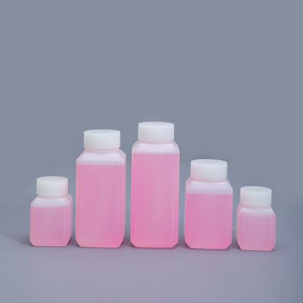 Cheap Silkscreen Printing Reagent Containers Plastic Packaging Bottles For Laboratory Chemicals for sale