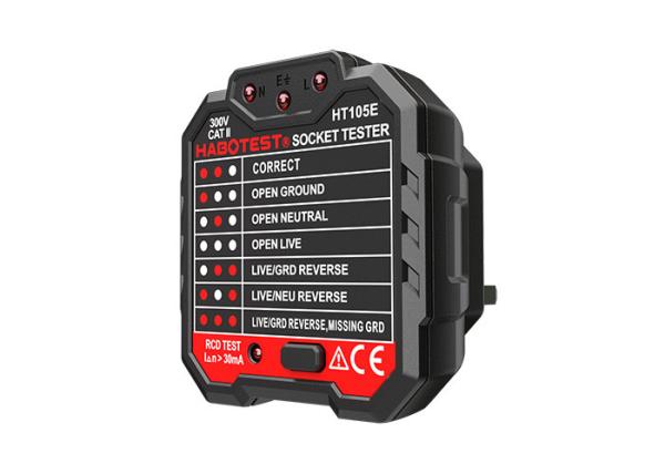 Cheap Electrical UK Plug Socket Tester 48V - 250V Circuit Breaker Finders Voltage Detector for sale