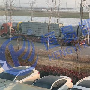 China Semi Auto Biomass Carbonization Device For Coconut Shell Charcoal Production 10-12T/D on sale