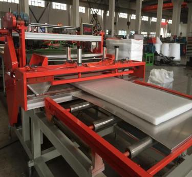 Cheap 25 - 160 Kg/H Output EPE Foam Machine 25 - 80 Mm Thickness Making 1 Year Warranty for sale