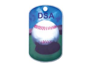 China Promotional Gift DAS Offset Printing Personalised Dog ID Tags, Aluminum with Metal Ball Chain on sale