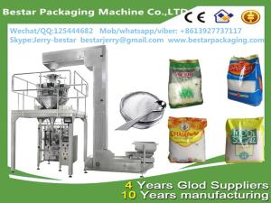 China Automatic vertical sugar packing machine with 10 heads combined weighers bestar packaging machine on sale