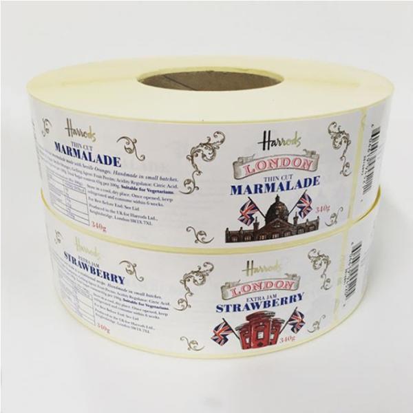 Cheap Waterproof Custom Private Label Sticker Printing PET Greyboard Paper for sale