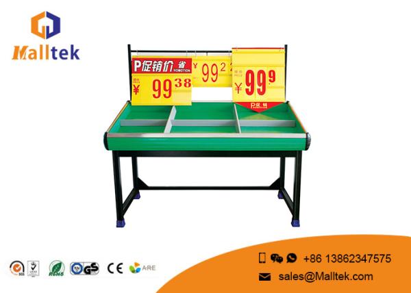 Cheap Supermarket Fruit And Veg Display Stands Rust Proof Convenient Easy To Install for sale